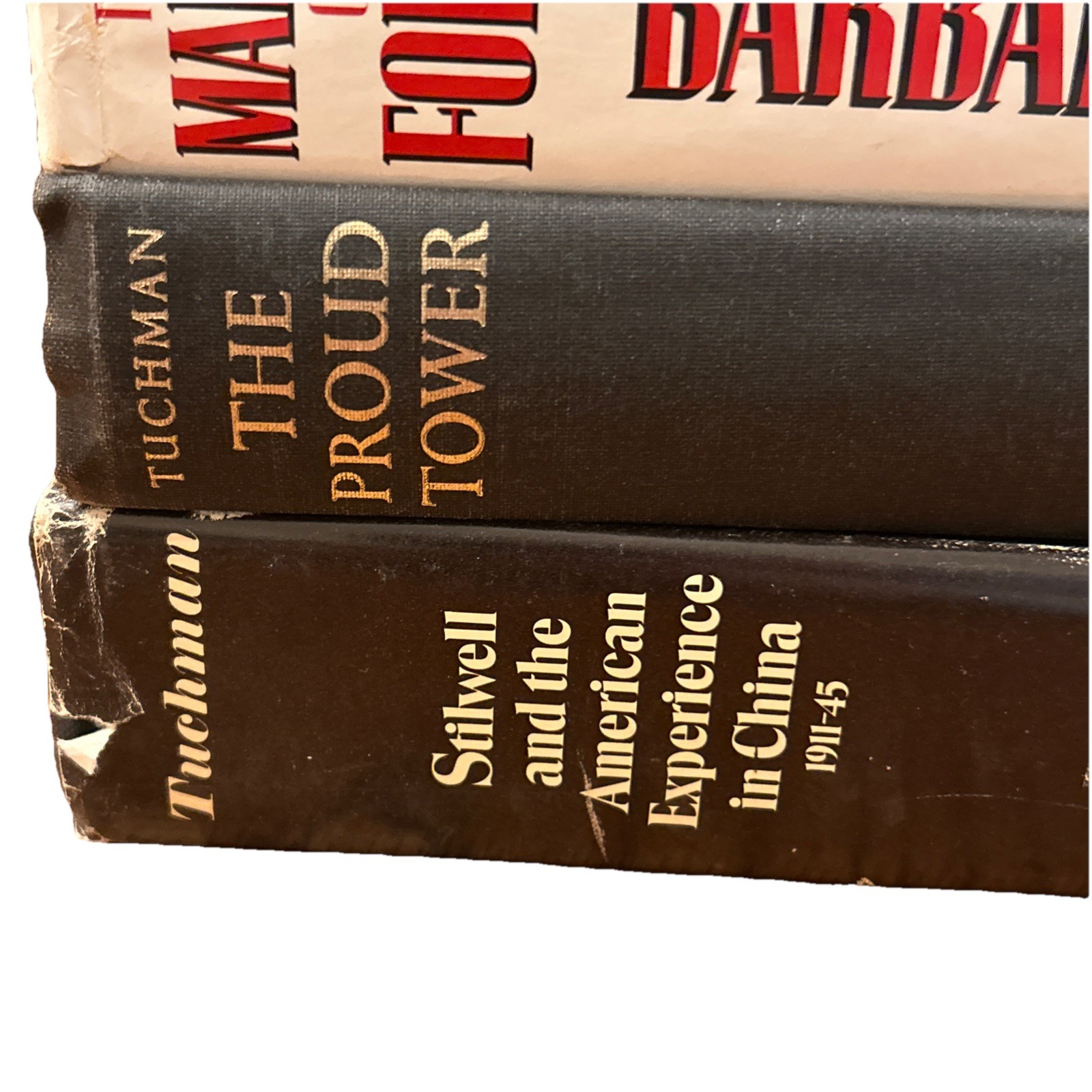 Barbara W. Tuchman HC Lot of 5 First Salute Proud Tower Stillwell Zimmerman Tele