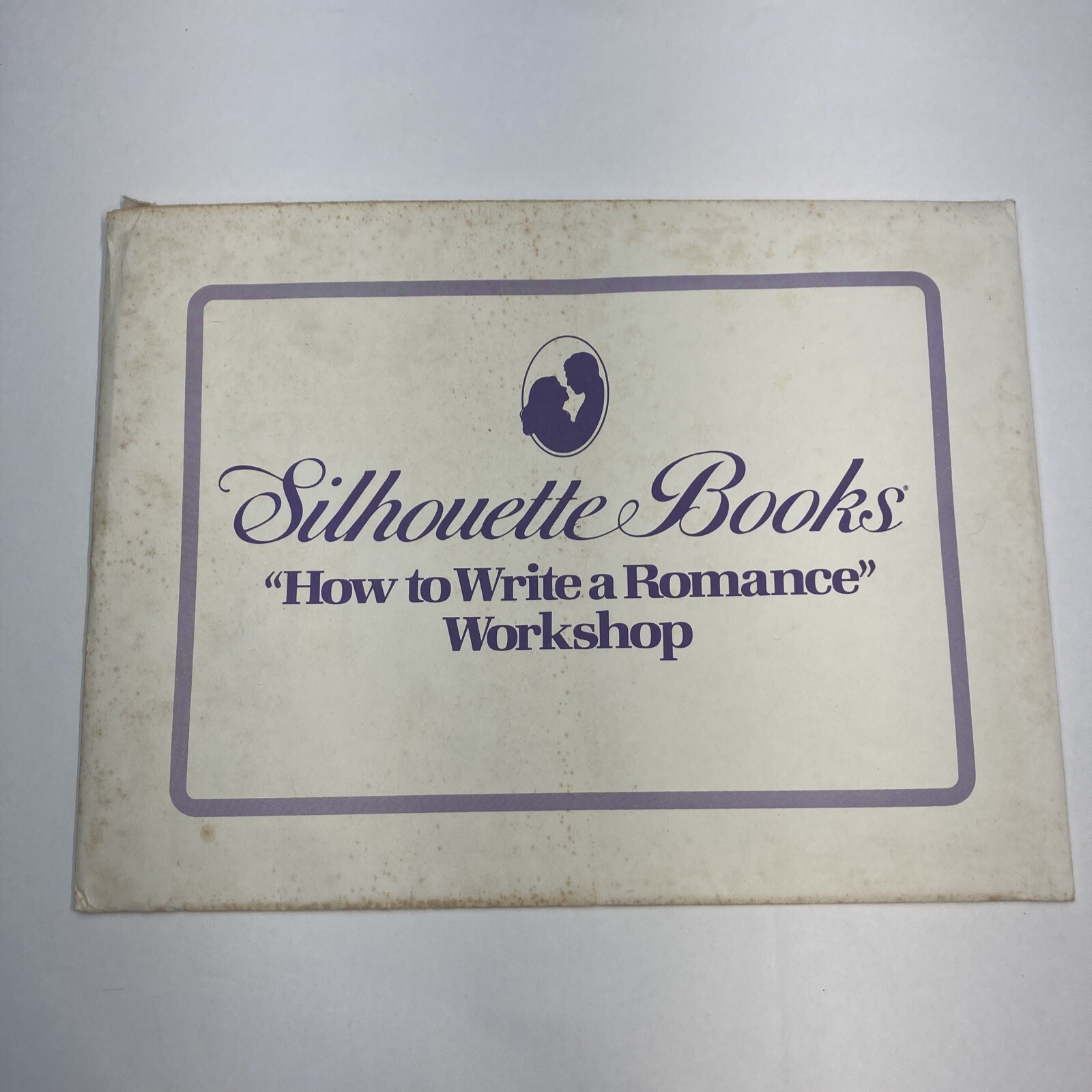 Silhouette Books How to Write a Romance Workshop Documents Vintage Pulp Romance