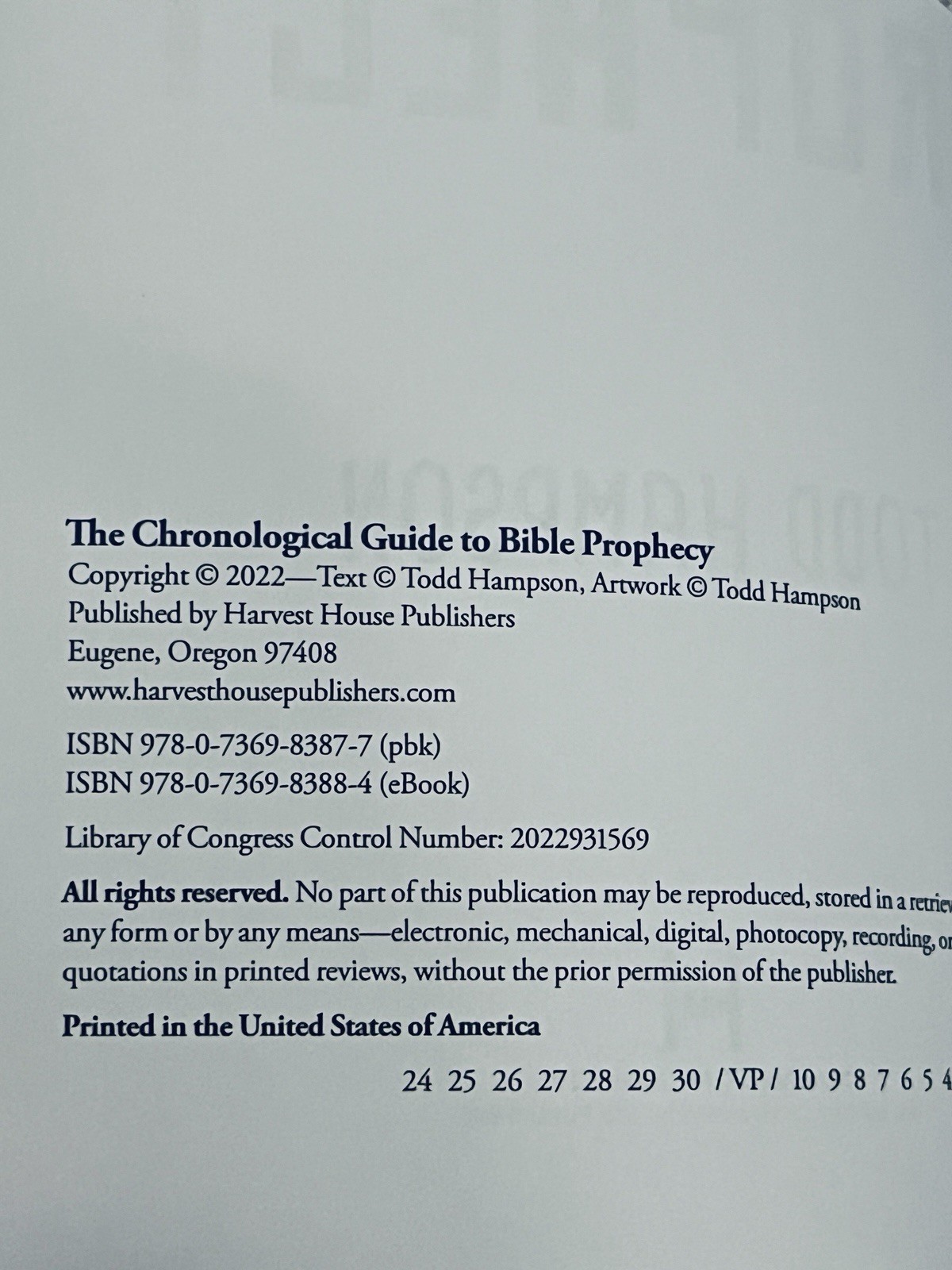 Chronological Guide to Bible Prophecy : An Illustrated Panorama from Genesis to