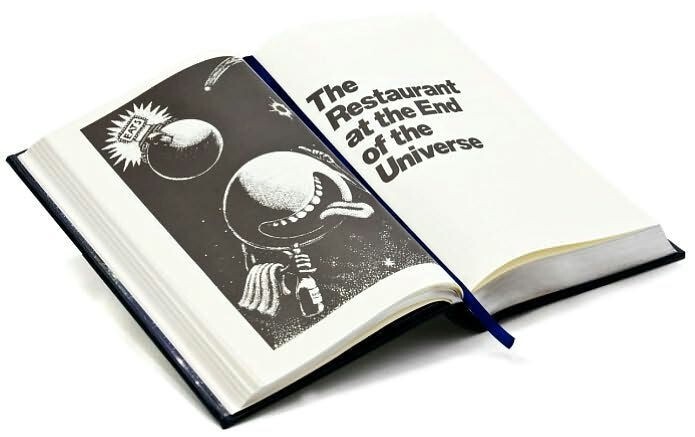 THE ULTIMATE HITCHHIKER’S GUIDE TO THE GALAXY Douglas Adams Leather Bound SEALED