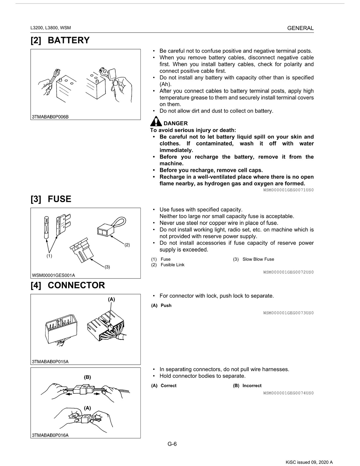KUBOTA L3200 L3800 Tractor Workshop Manual 2011-2014 – BOUND – COVERS – FOLDOUTS