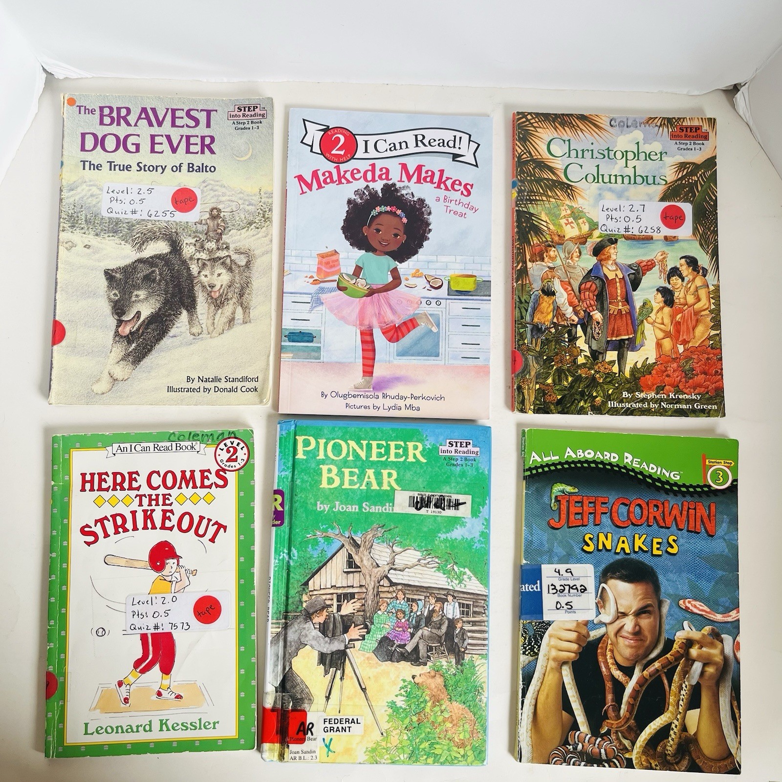 Lot of 10 Beginning Reader Books Level 2-3 Step Into Reading I Can Read Mixed