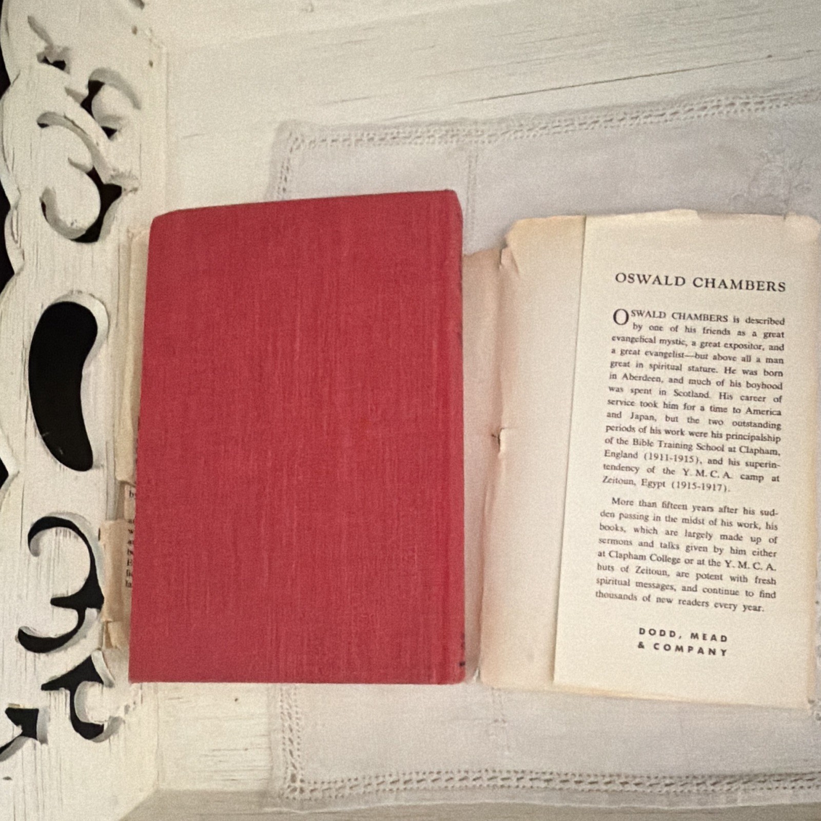Dodd, Mead My Utmost for His Highest Oswald Chambers HC 1935 56th DJ