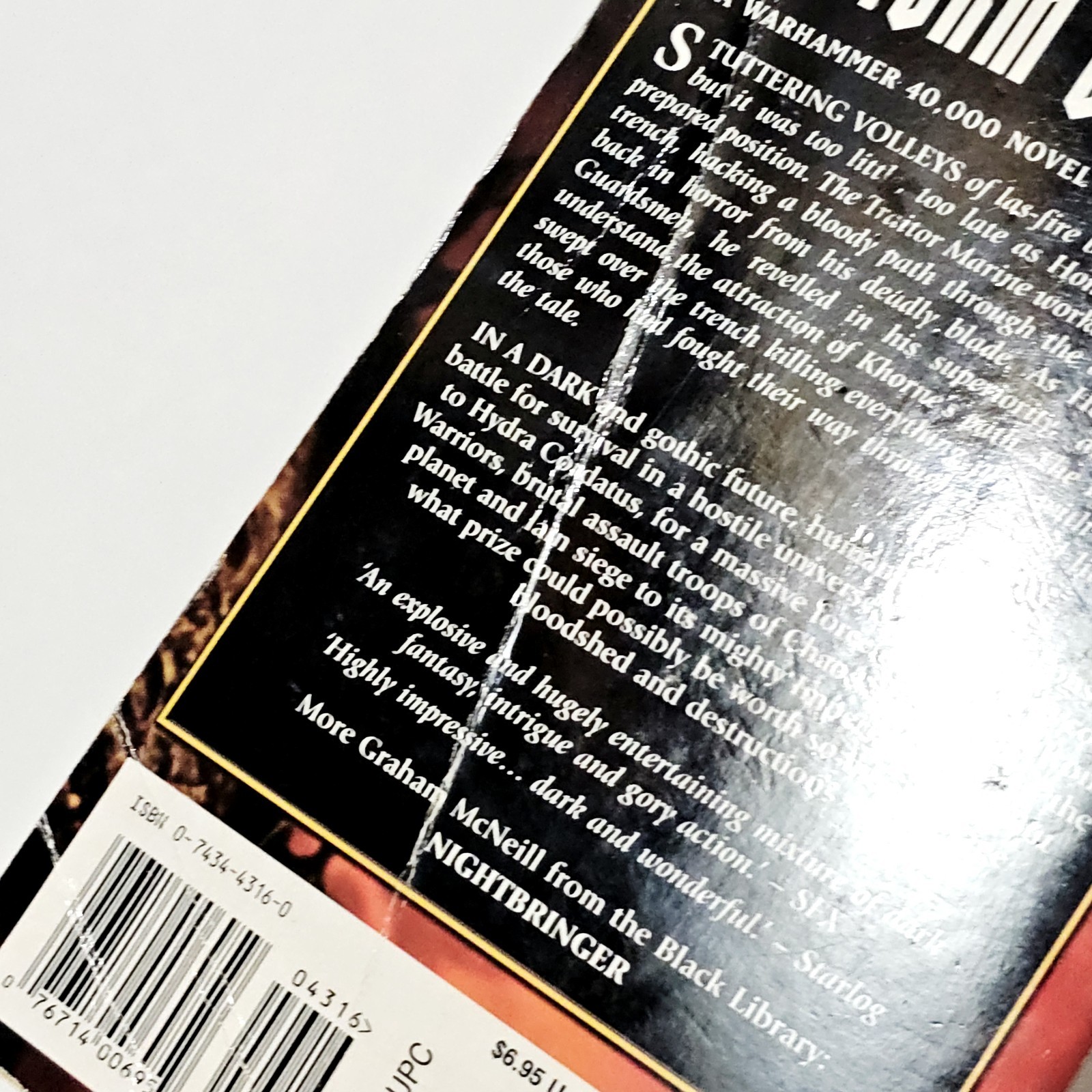 Warhammer 40k Storm Of Iron Graham Mcneill Paperback Black Library 2002 1st US