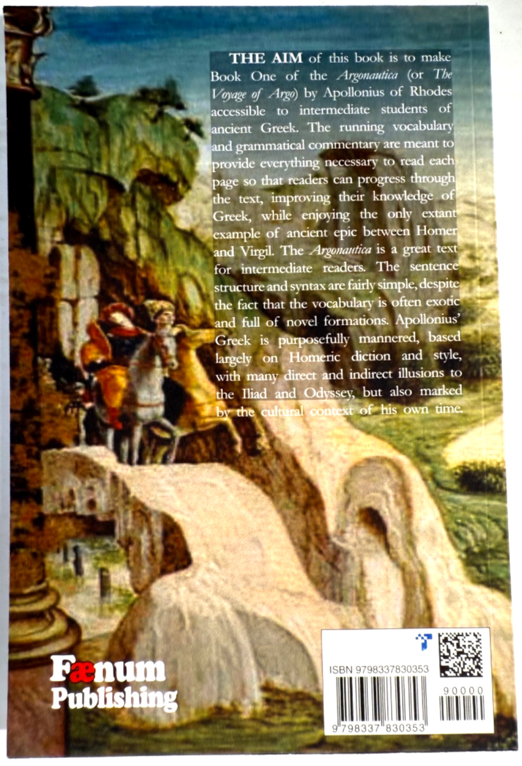 ARGONAUTIKA Book 1 by Evan Hayes & Stephen Nimis – English & Greek C58