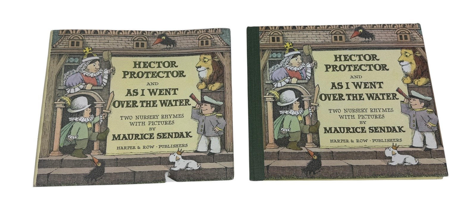 Maurice Sendak Hector Protector & As I Went Over the Water 1965 1st Ed DJ
