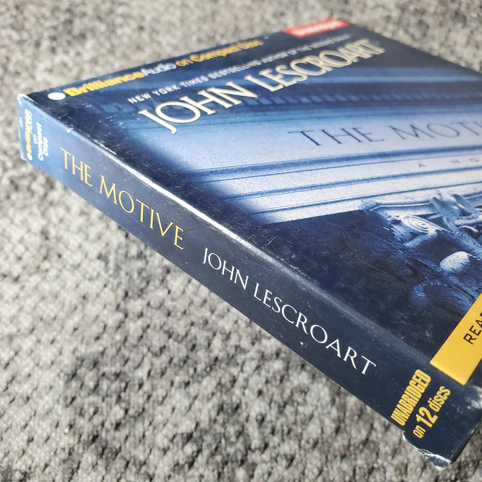 The Motive John Lescroart 2005 Unabridged CD Audiobook Brilliance Audio Fiction