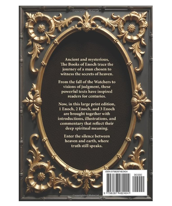 The Books of Enoch Complete LARGE PRINT (Illustrated): 1, 2 & 3 Enoch with Authe