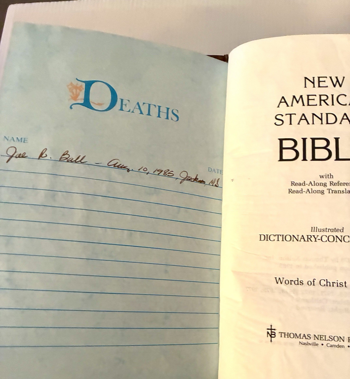New American Standard Bible GiantPrint 1978 Nelson 522BG NASB Hardcover Read