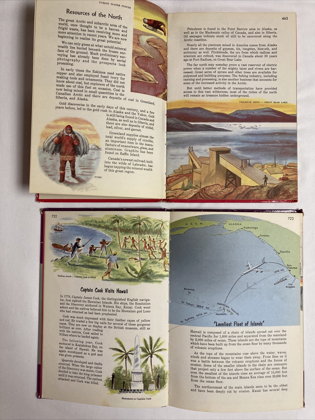 Standard Treasury Of Learning Volumes 6, 9, And 10 Funk And Wagnalls Vintage