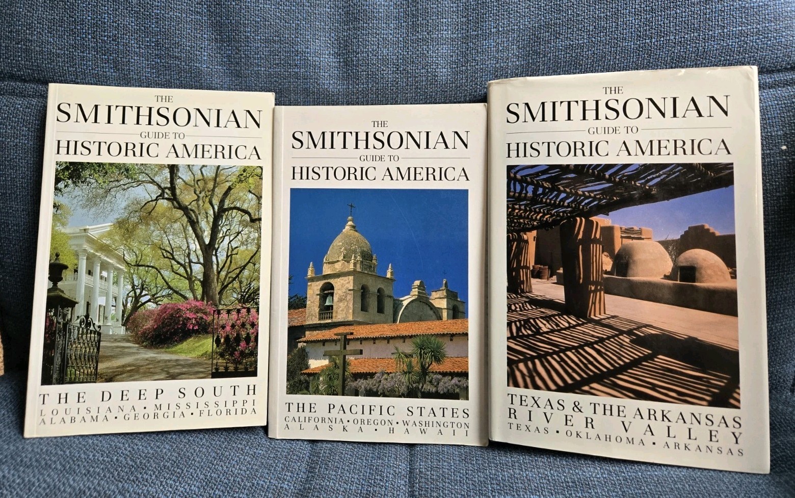 Smithsonian Guide to Historic America 3 First Edition Paperback Book Lot PB & HC