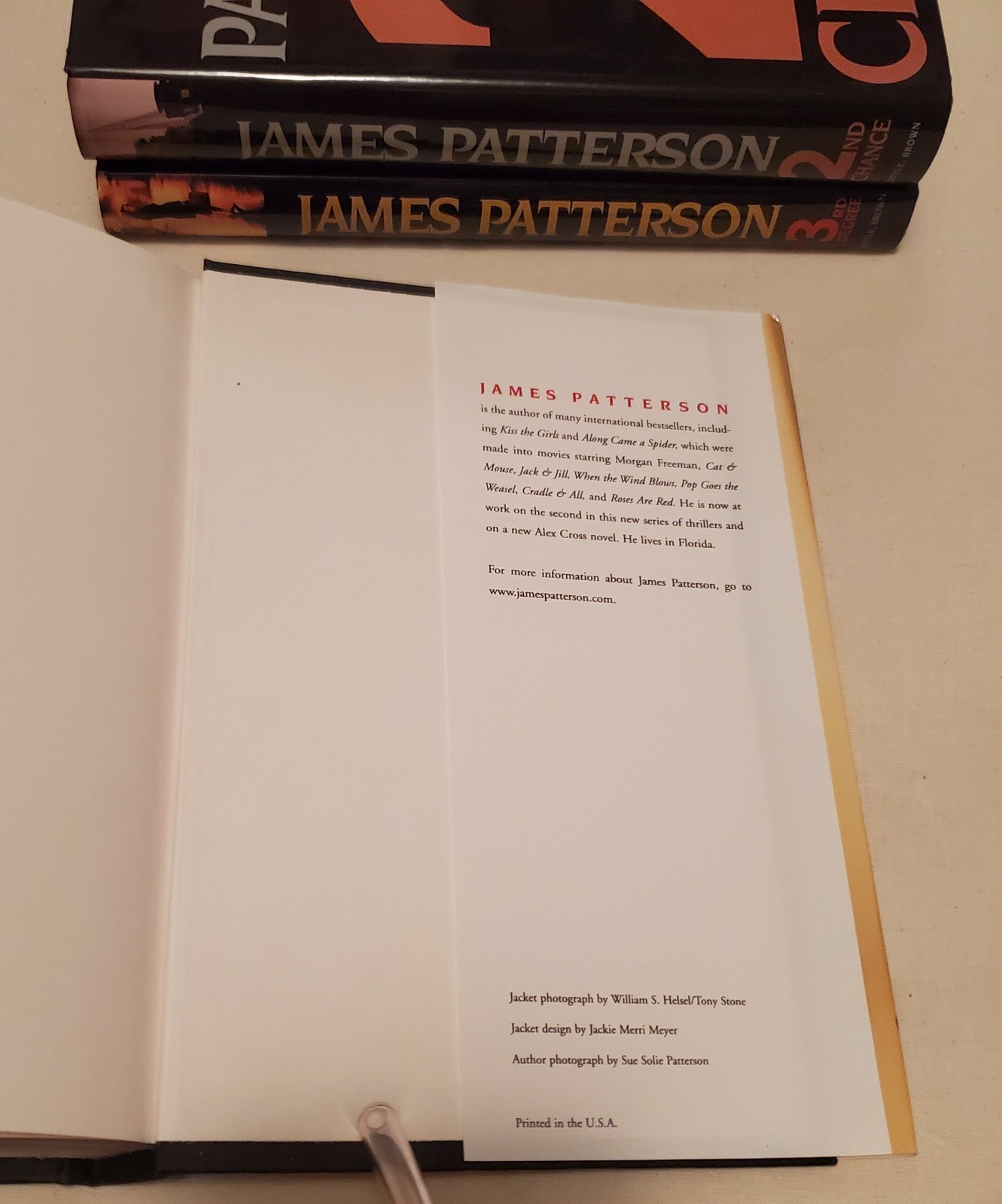 James Patterson Women’s Murder Club Books 1-3 HC Lot Crime Mystery Fiction