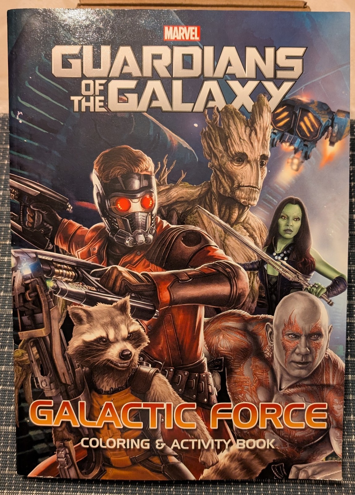 2014 Marvel Guardians of the Galaxy Galactic Force Coloring & Activity Book