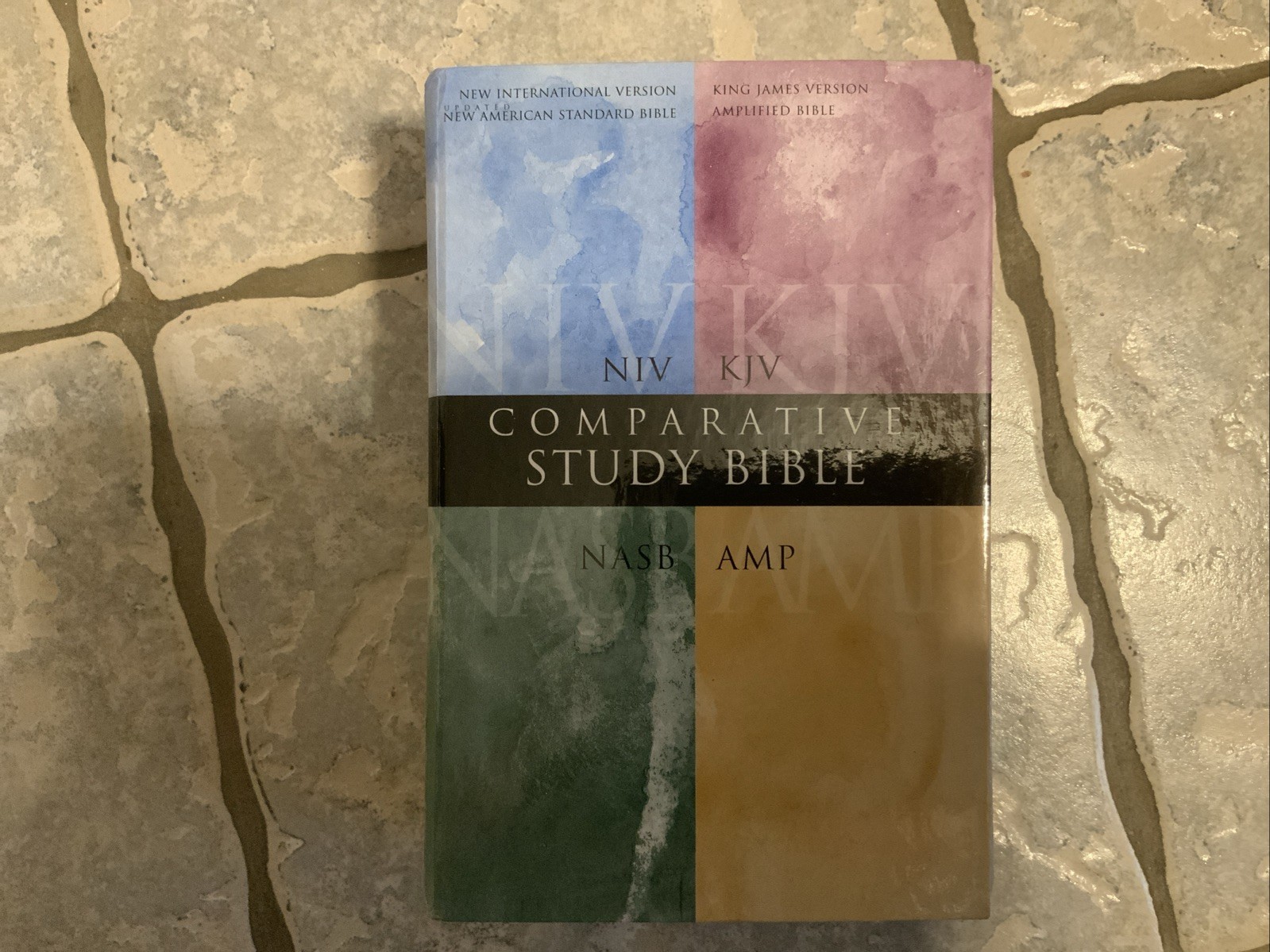 Comparative Study Bible by Zondervan Staff (1999, Hardcover, Revised Edition)