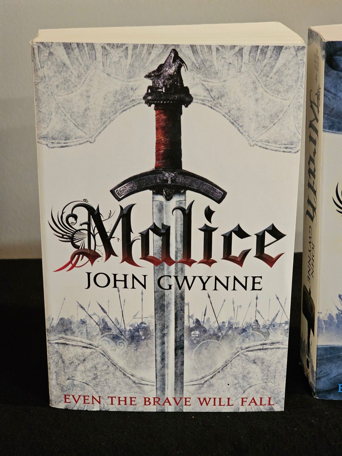 John Gwynne 2 Book Lot Wrath & Malice