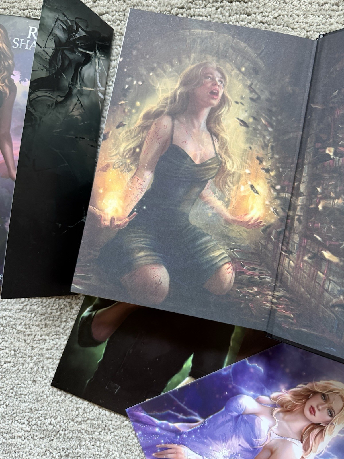 Rain Of Shadows and Endings-Books for days crate exclusive special edition w/art