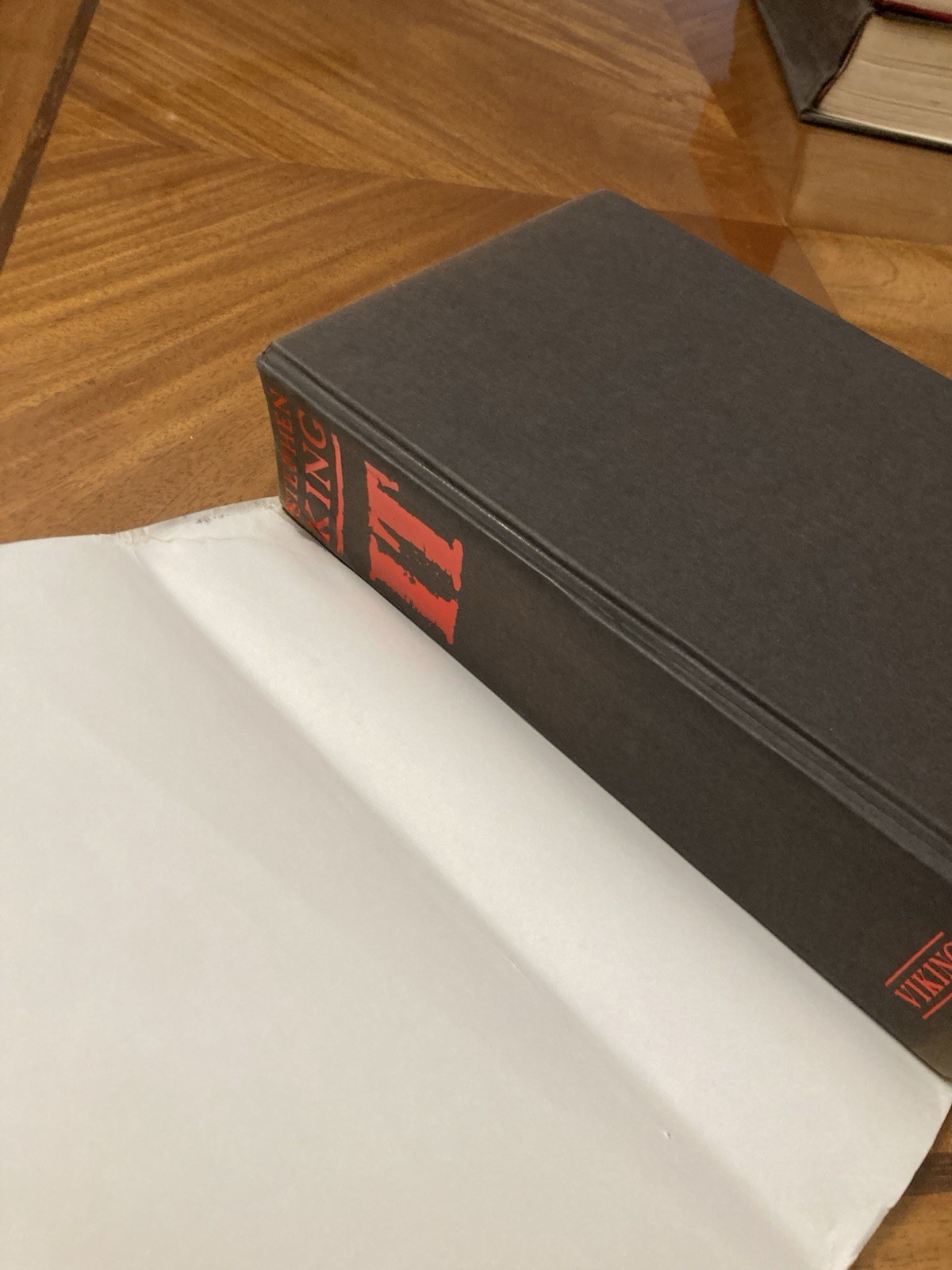 Stephen King It (1986) Hardcover Dust Jacket Viking Book Club Edition