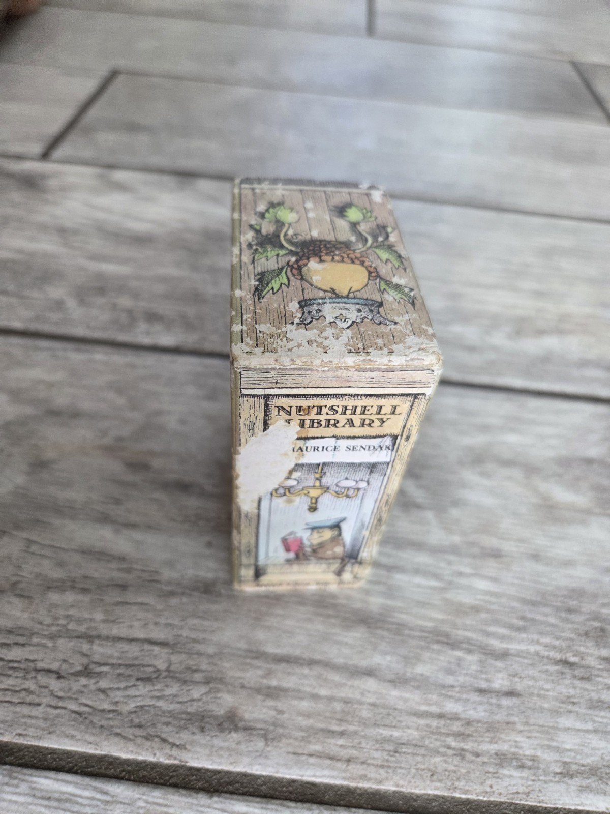 Vintage Nutshell Library Maurice Sendak Mini Book Set 1960s Kids Classic Retro