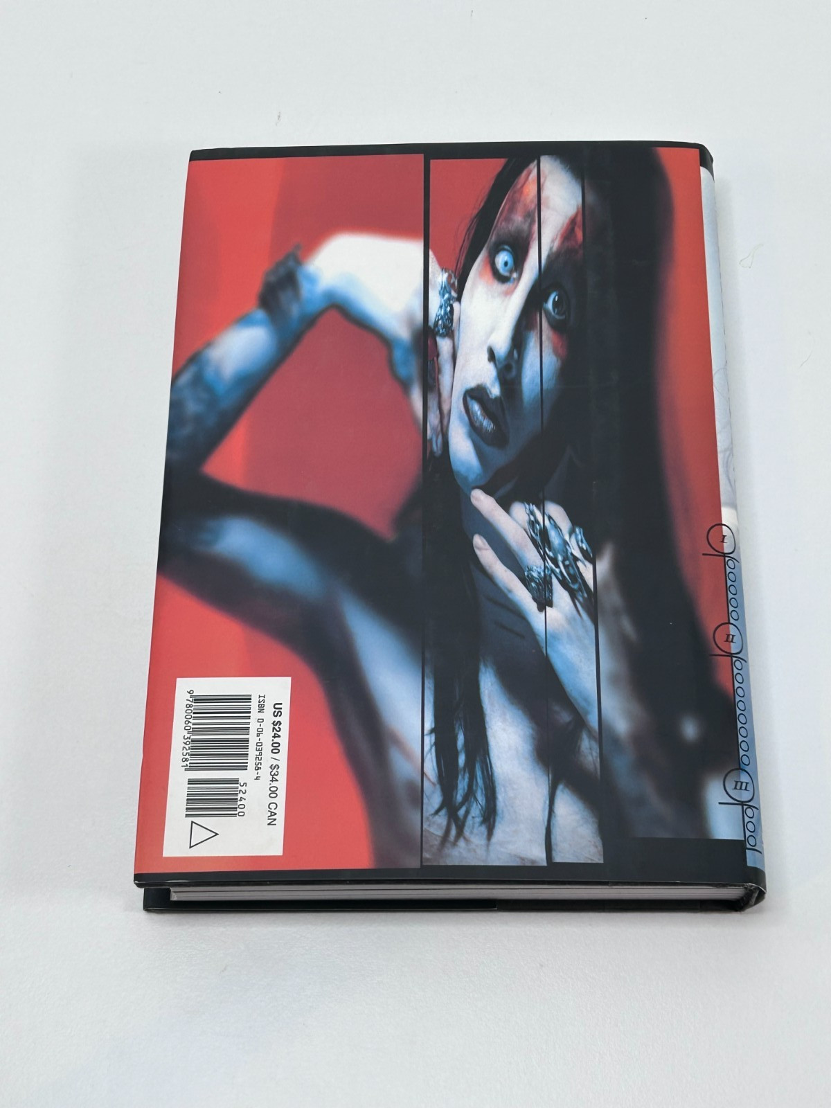 Marilyn Manson The Long Hard Road Out Of Hell 1998 First Edition Hardcover w/DJ