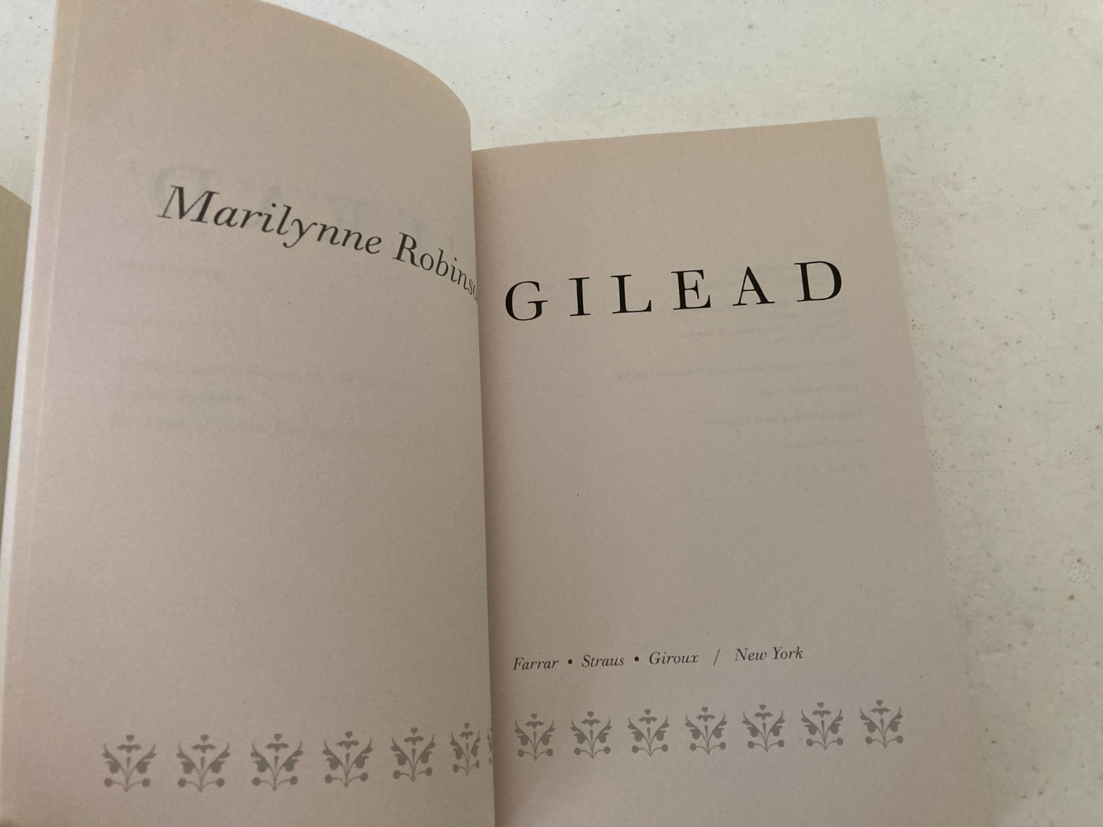 Marilynne Robinson Lot: Gilead, Home, Lila Advance Reader’s Copies ARCS