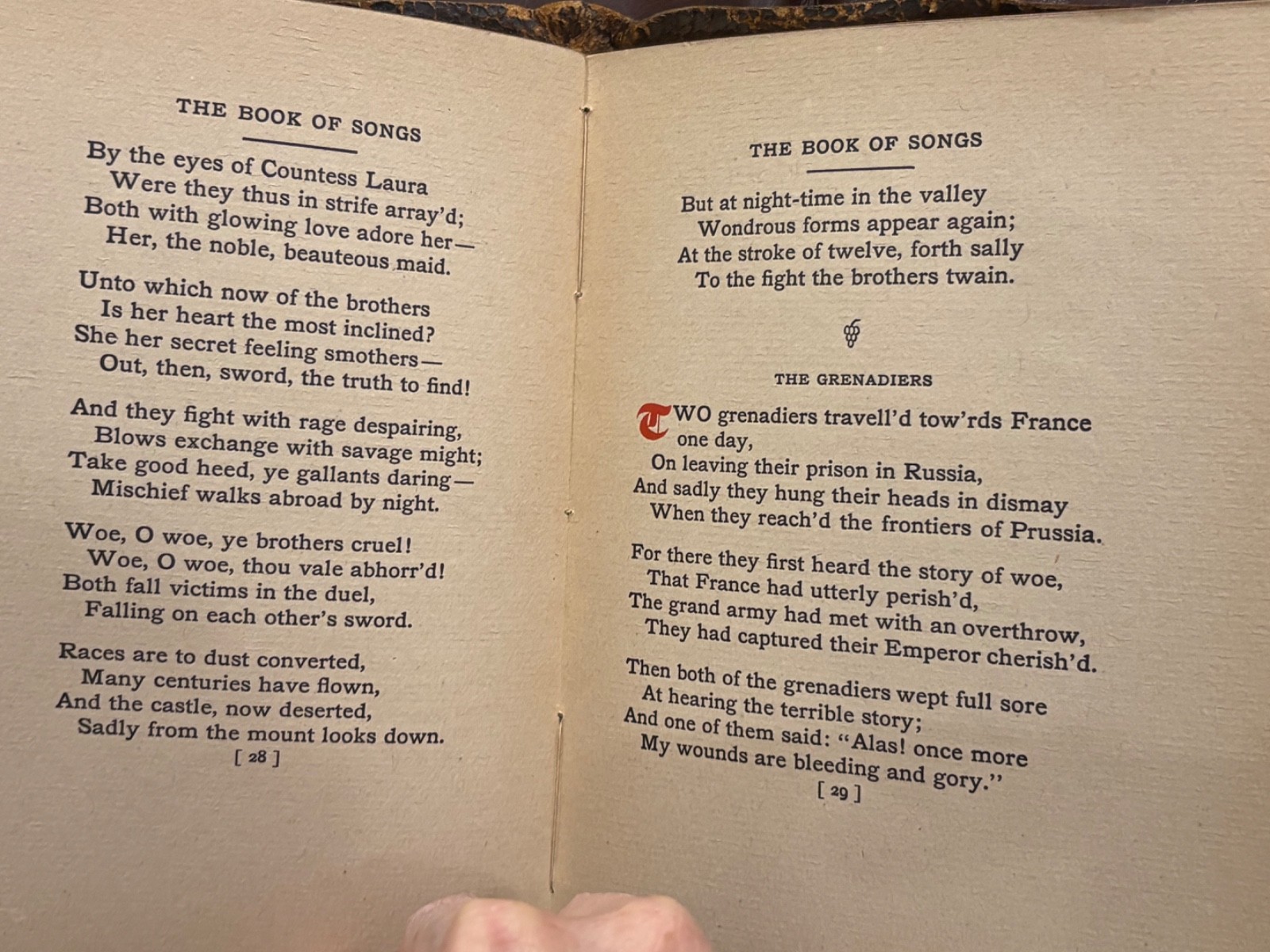 The Book of Songs-Heinrich Heine-1903-The Roycrofters-116 Pages-Elbert Hubbard