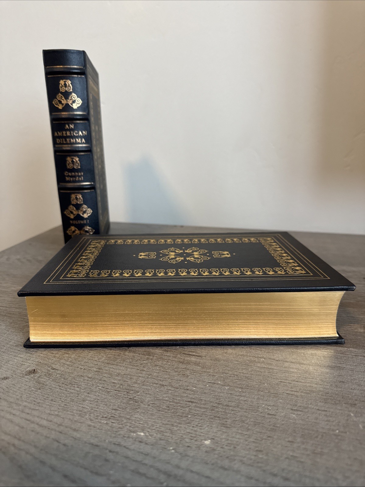 An American Dilemma Volumes 1 & 2 Gunnar Myrdal Easton Press 1993 Collector’s Ed