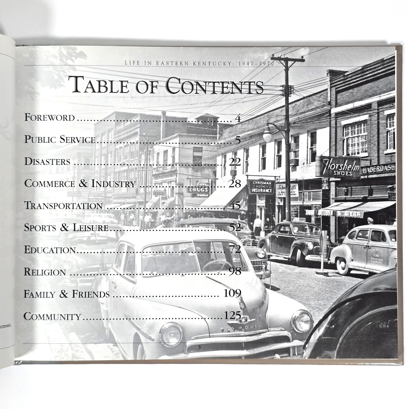 LIFE IN EASTERN KENTUCKY: A PICTORAL HISTORY 1940-1970 HARDCOVER PEDIMENT RARE