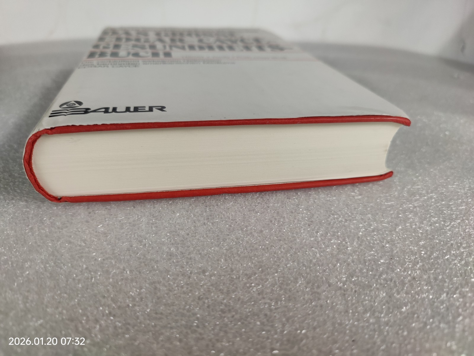 Das grosse Edgar-Cayce-Gesundheitsbuch 7th Edition „Auflage“ 1986