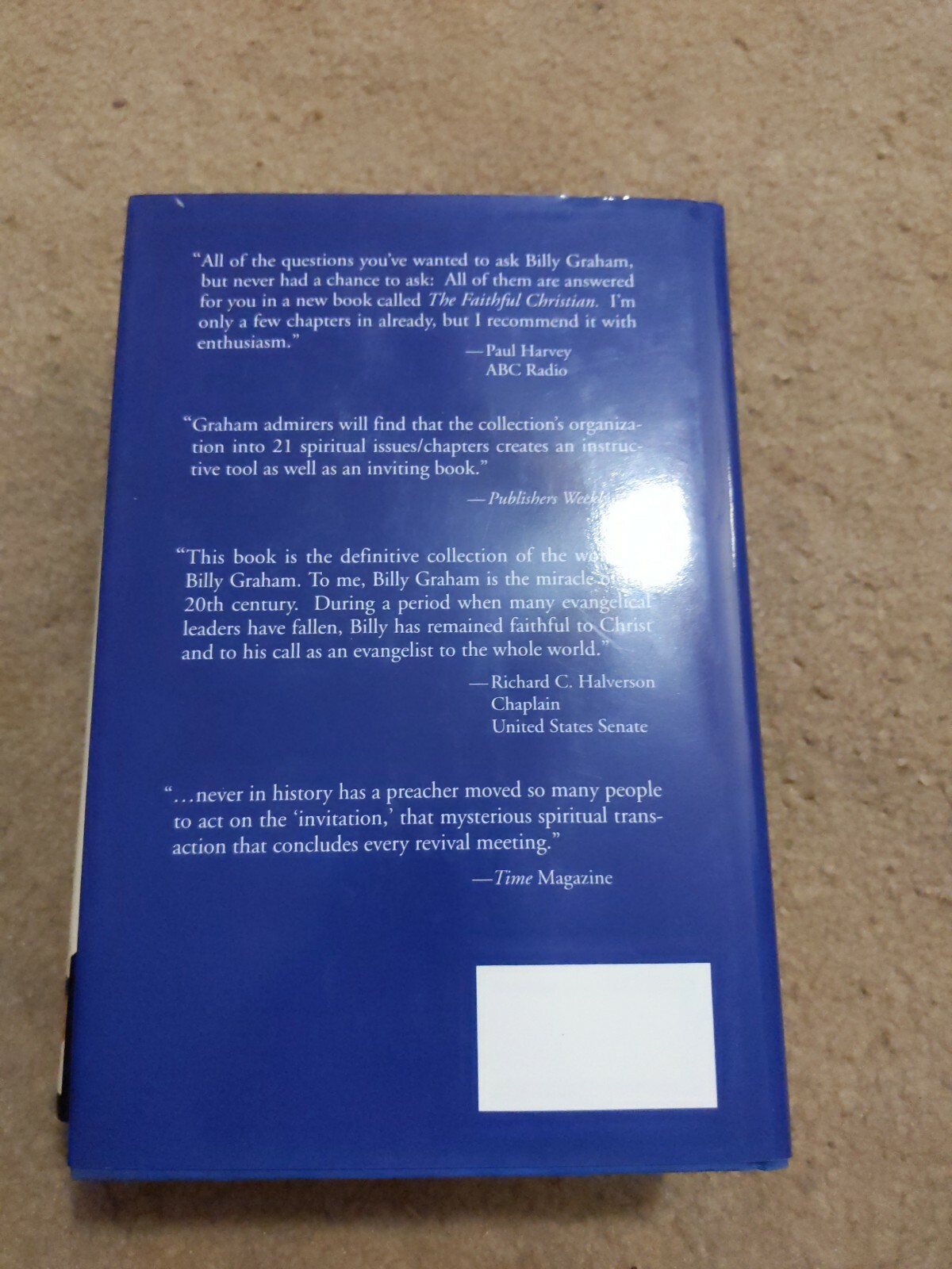 The Faithful Christian – an Anthology of Billy Graham