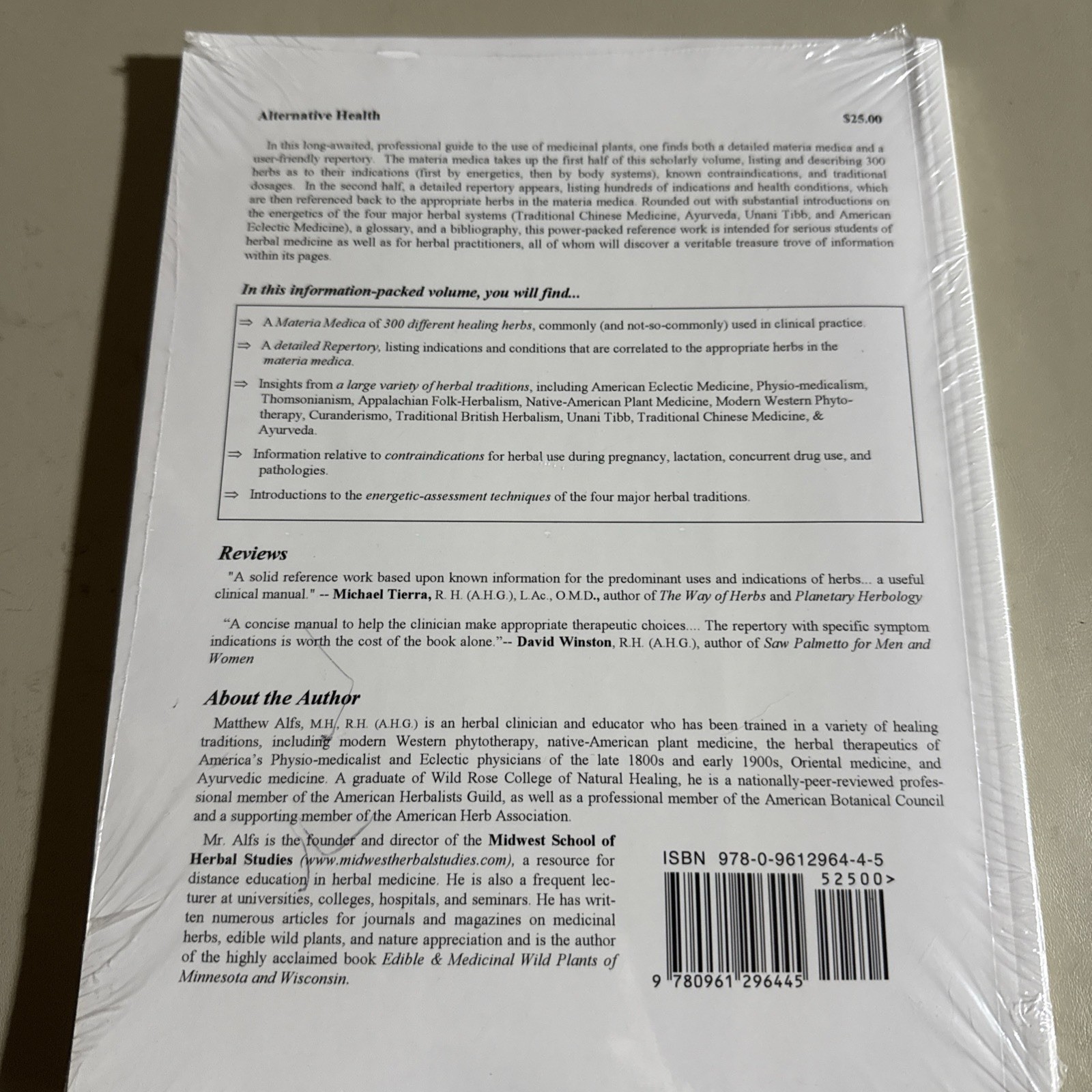300 Herbs A Materia Medica & Repertory: Their Indications Contraindications OOP