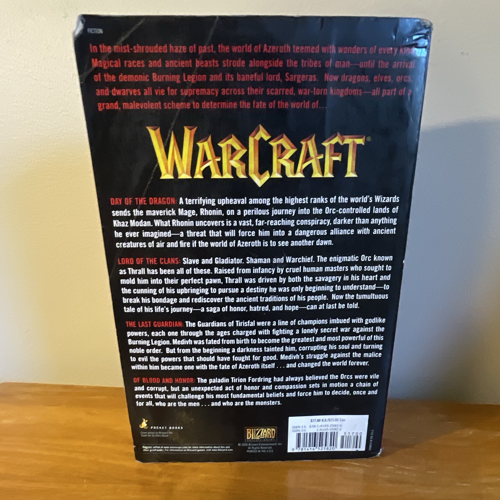 Warcraft Archive – 2006 Trade Paperback Fantasy Anthology