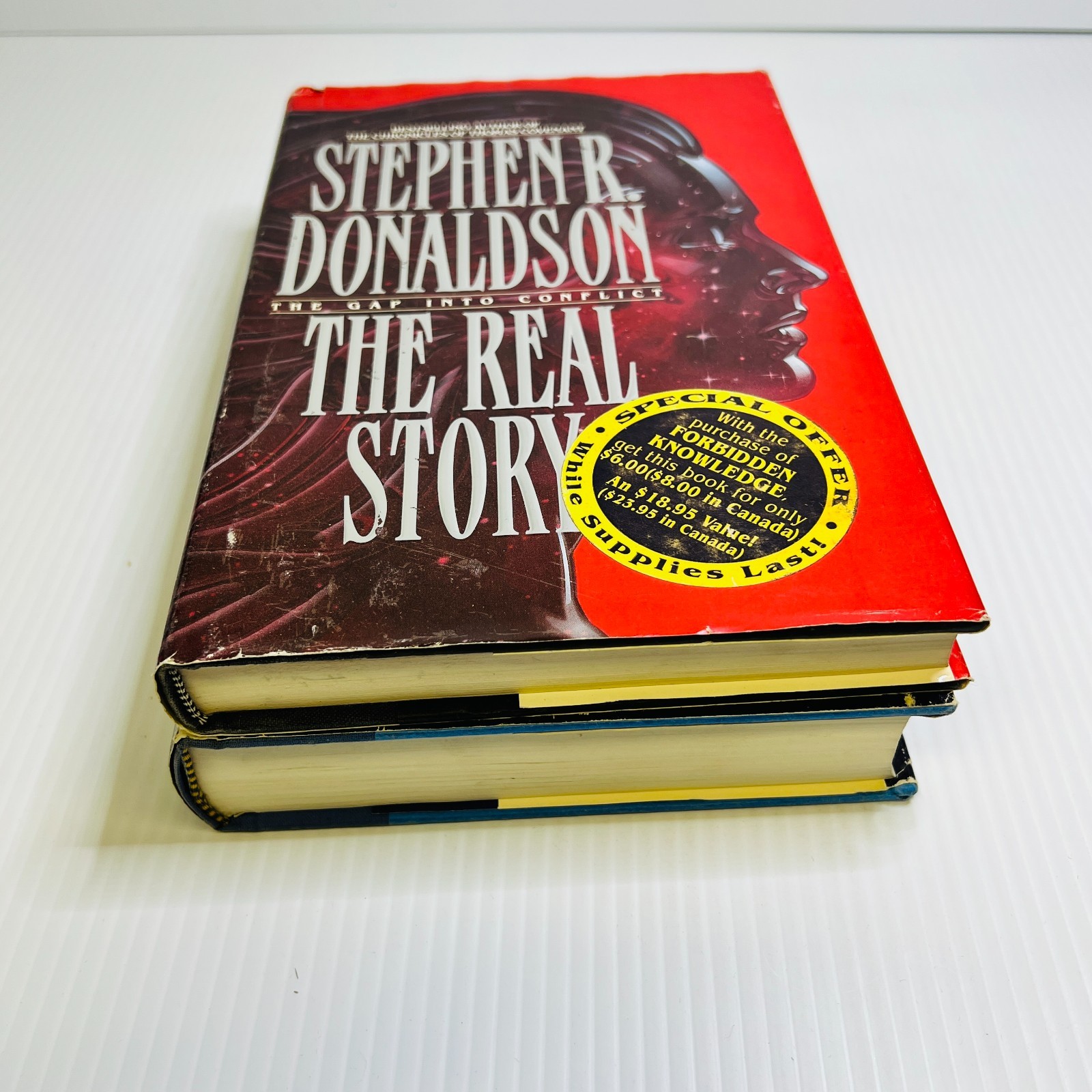 Gap Into Conflict: The Real Story & Gap Into Vision: Forbidden Knowledge 1ST ED