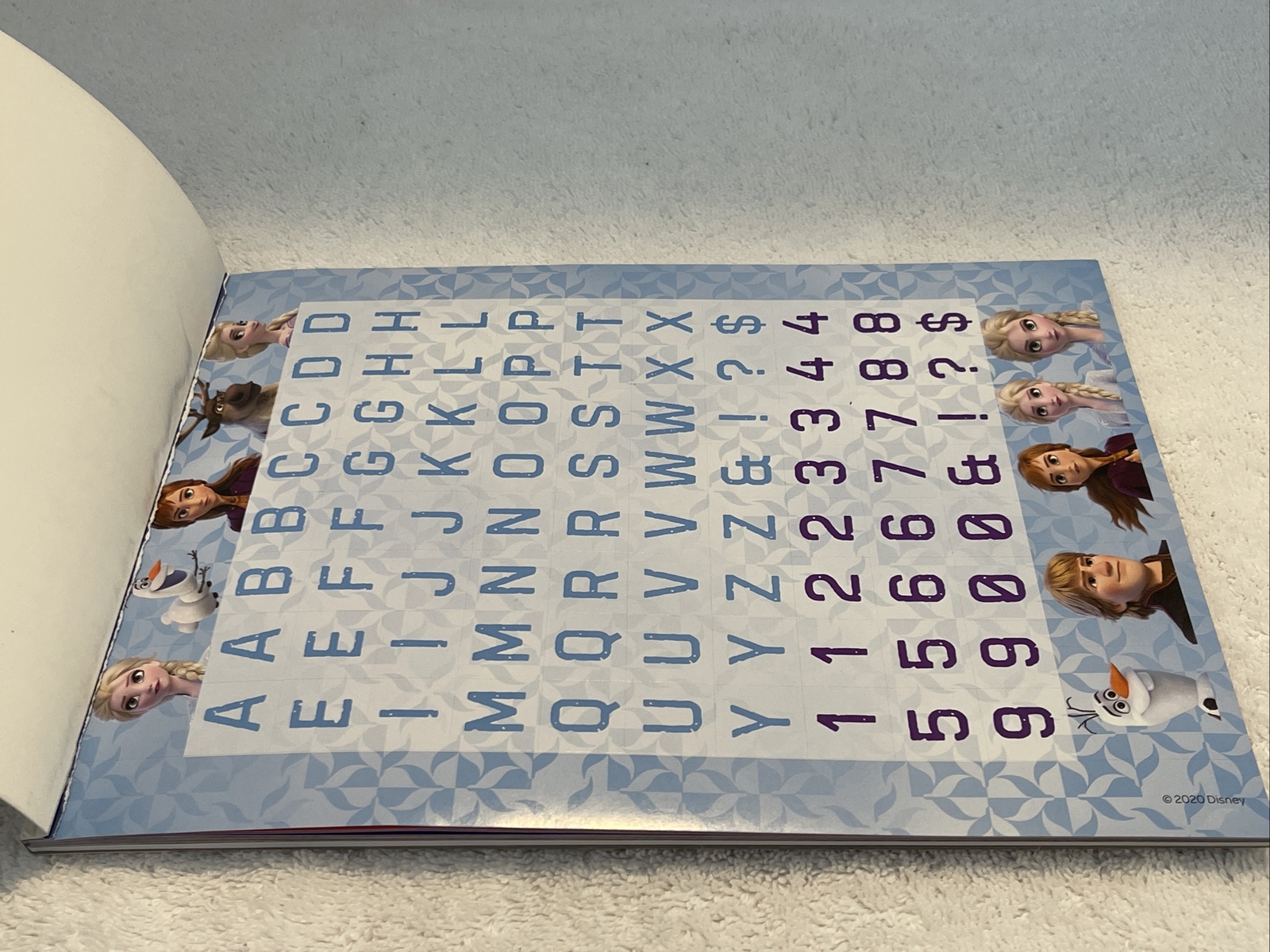 Disney Frozen II Create-A-Scene Sticker Activity Pad To Color