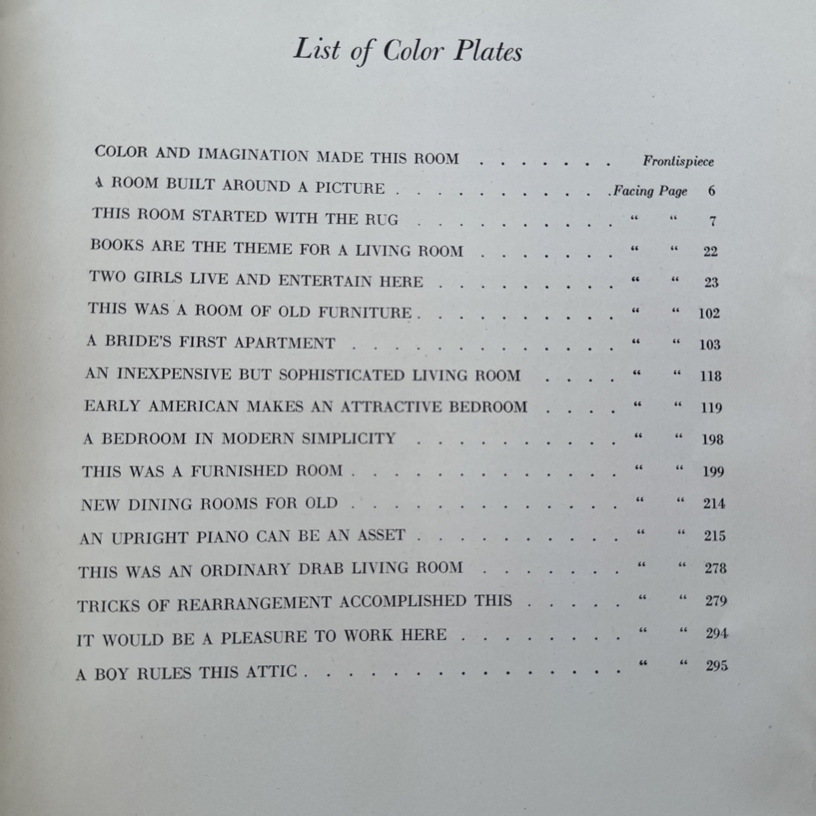 1940 Popular Home Decoration by Mary Davis Gillies HC Decor Ideas Re-Do Old Room