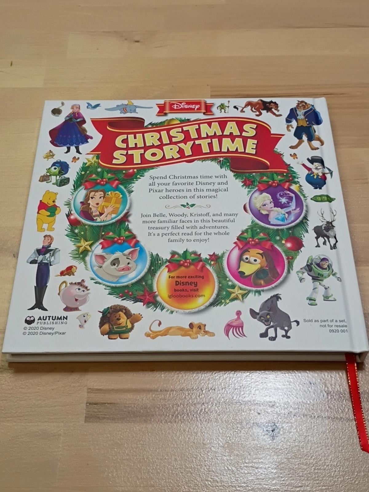 Disney Christmas Story Time Hardcover Book 2020 125 Pages Autumn Publishing