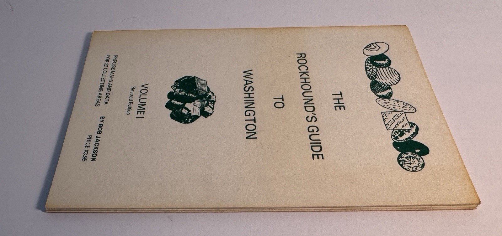 Rockhound’s Guide to Washington Vol 1 Bob Jackson PB Like New Unread 1978