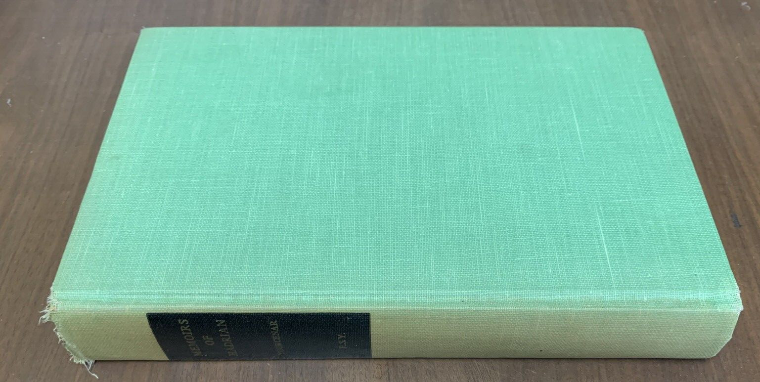 Memoirs of Hadrian by Marguerite Yourcenar 1954W Farrar, Straus & Young HC