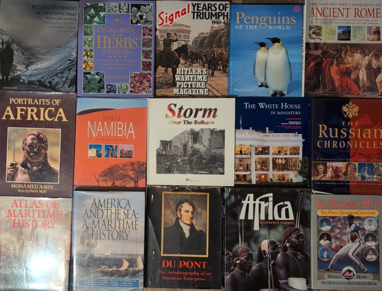 50 Pound (Lb) of Coffee Table Decorative Interior Design Larger Books RANDOM MIX