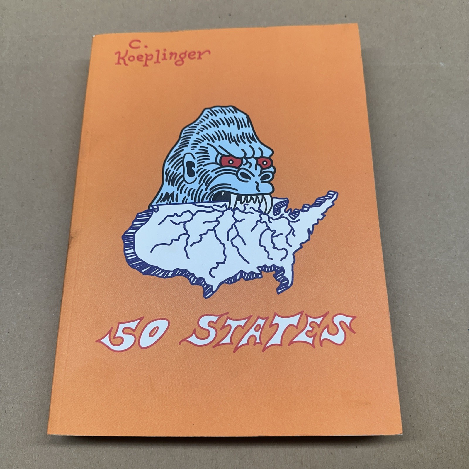50 States tattoo flash book by artist Chad Koeplinge Out Of Print Rare