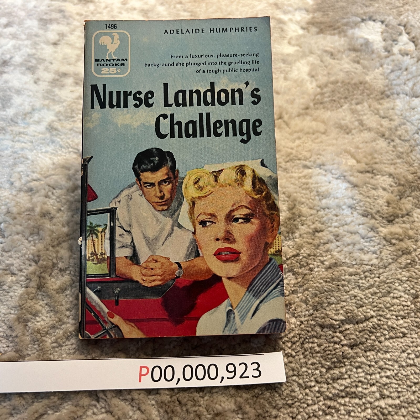 Nurse Landon’s Challenge Medical Romance Paperback by Adelaide Humphries 1956