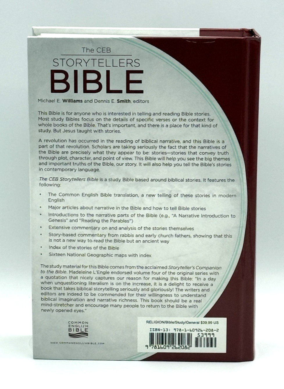 CEB Storytellers Bible Hardcover Common English Bible Study Bible 2017