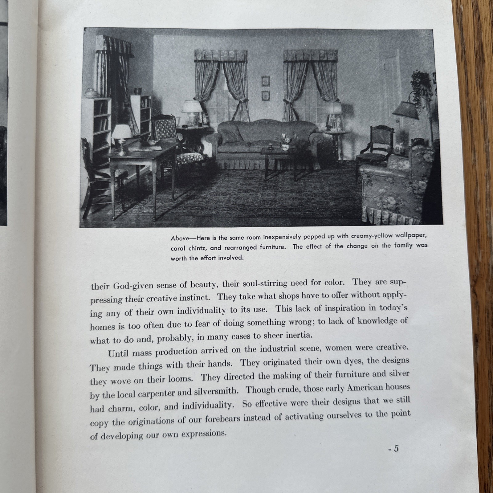 1940 Popular Home Decoration by Mary Davis Gillies HC Decor Ideas Re-Do Old Room