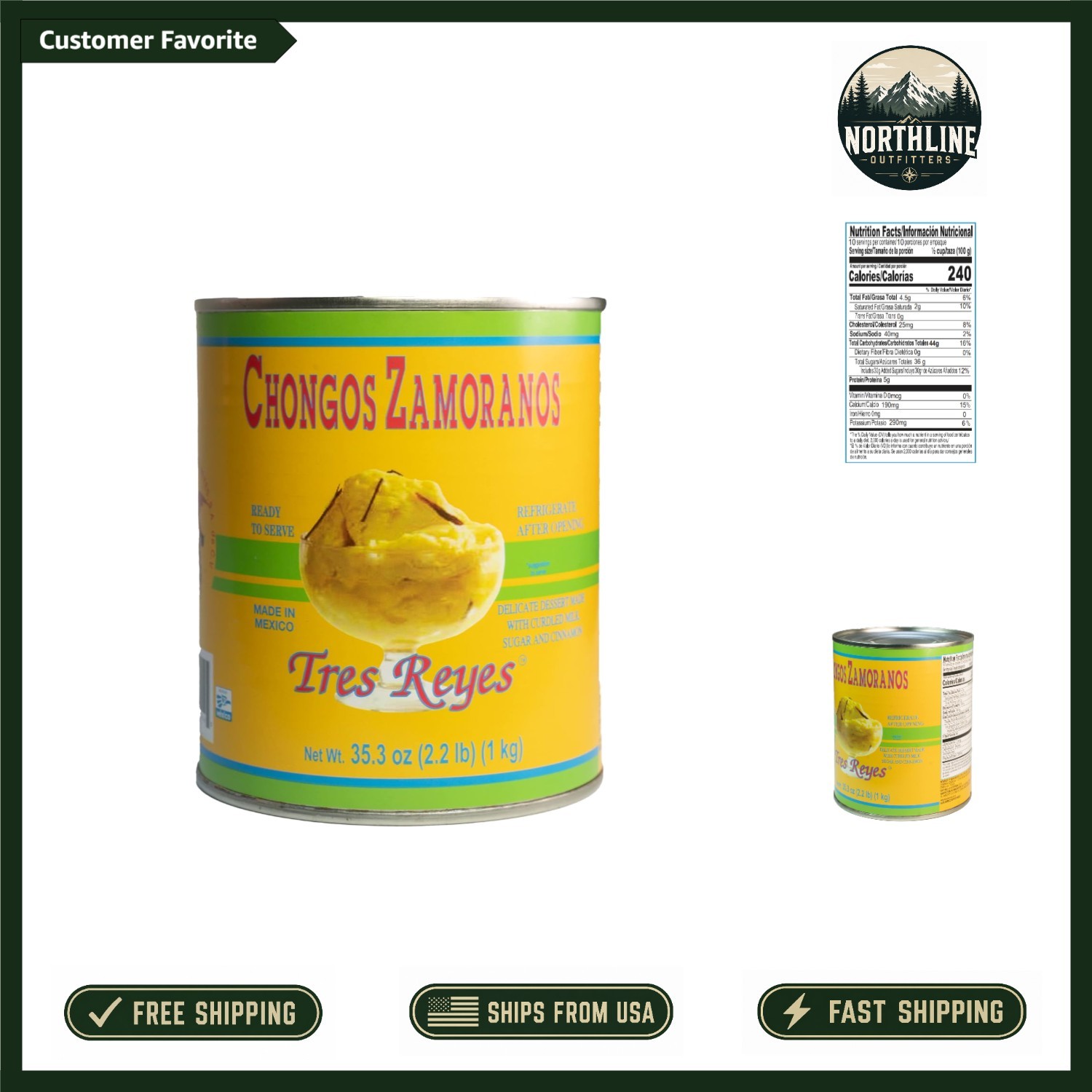Traditional 35.3 oz Chongos Candy with Cinnamon – Indulge in Mexican Delight