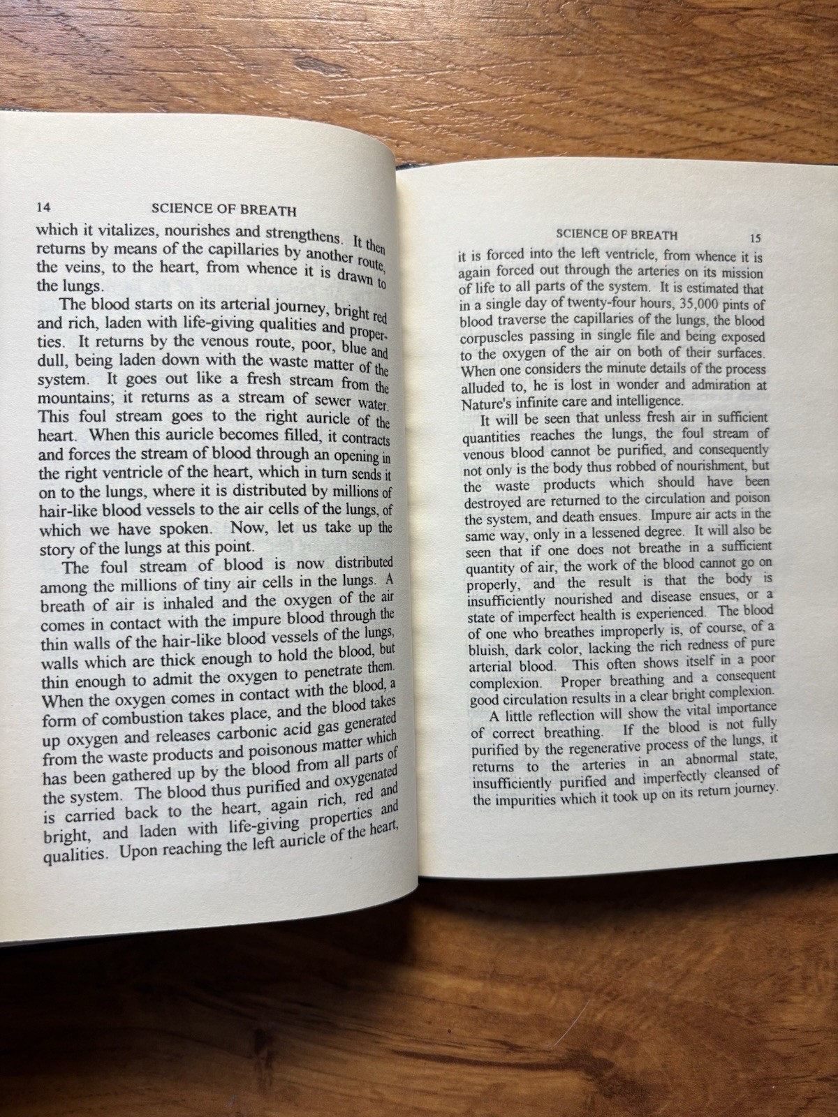 Science of Breath – Yogi Ramacharaka (1905 Yogi Publication Society) – Pristine
