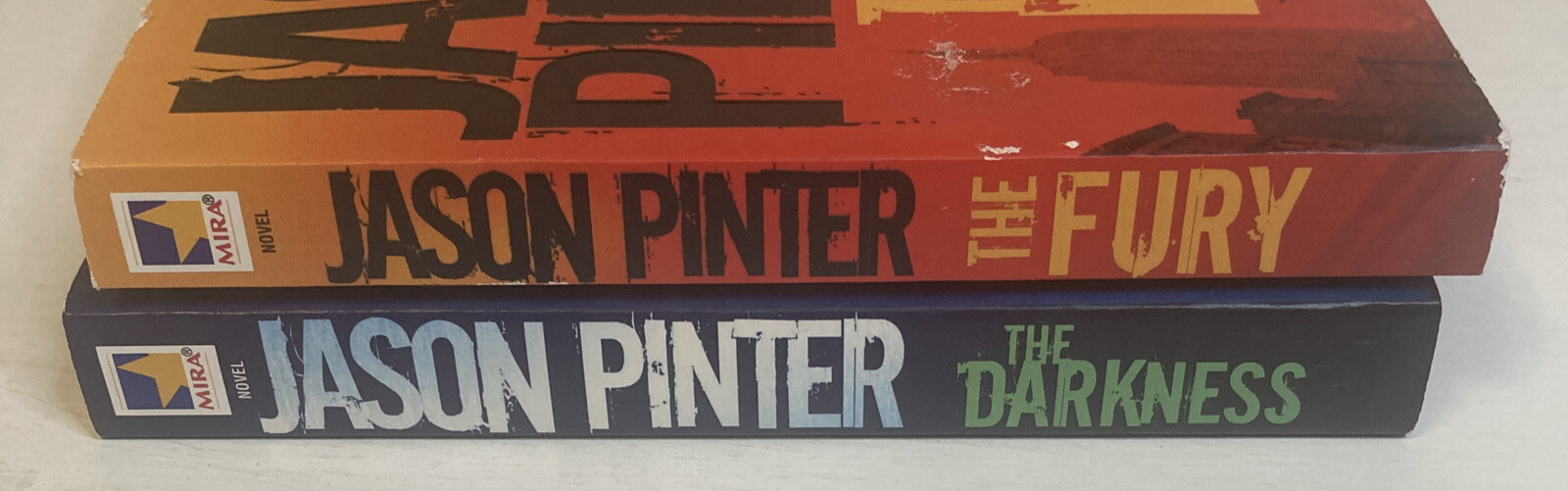 Lot Of 2 Jason Pinter Mass Market Paperback Books: The Fury, The Darkness…