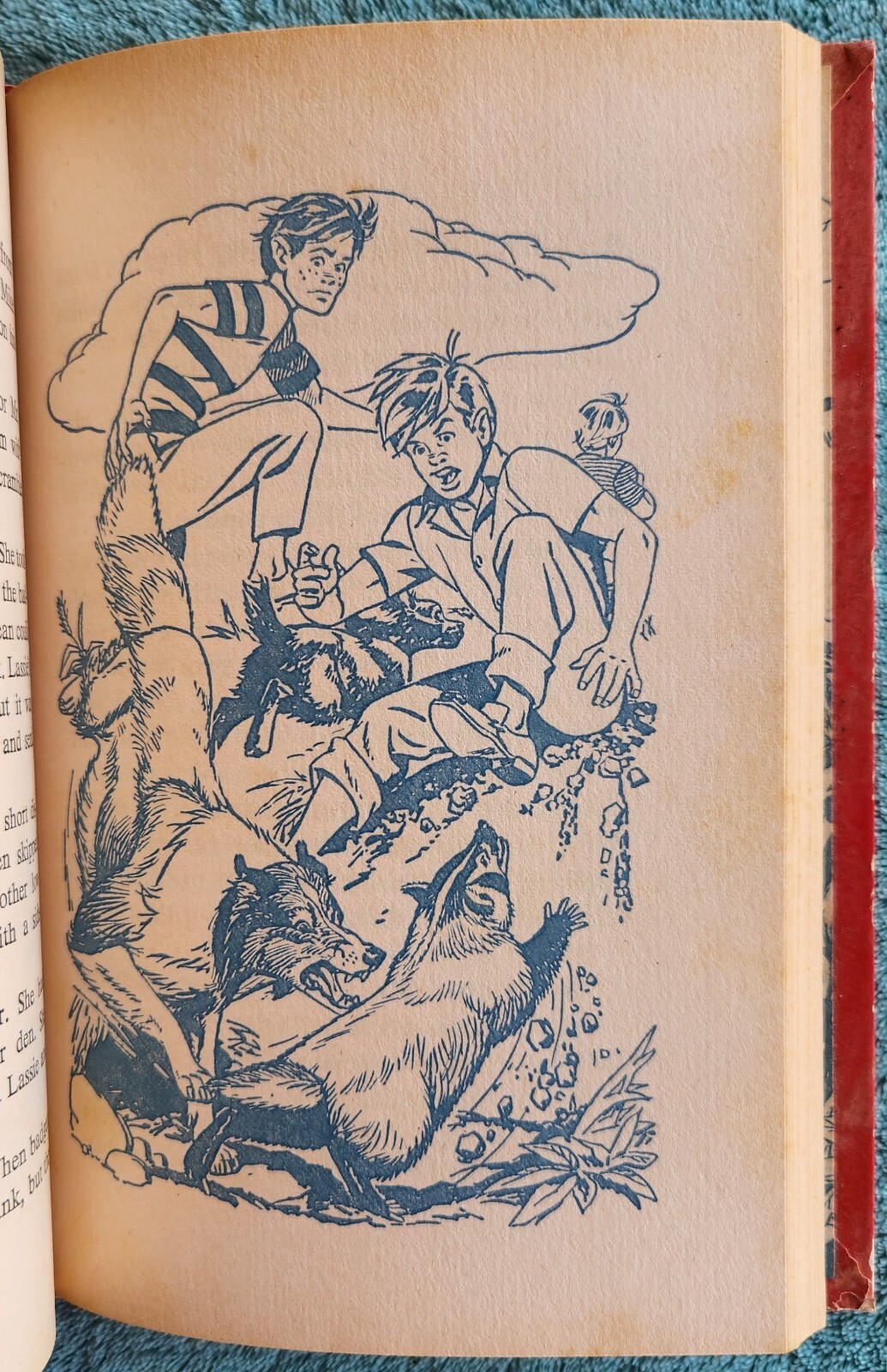 Lassie Trouble At Painter’s Lake By Steve Frazee 1972 Hardcover 210 Pages