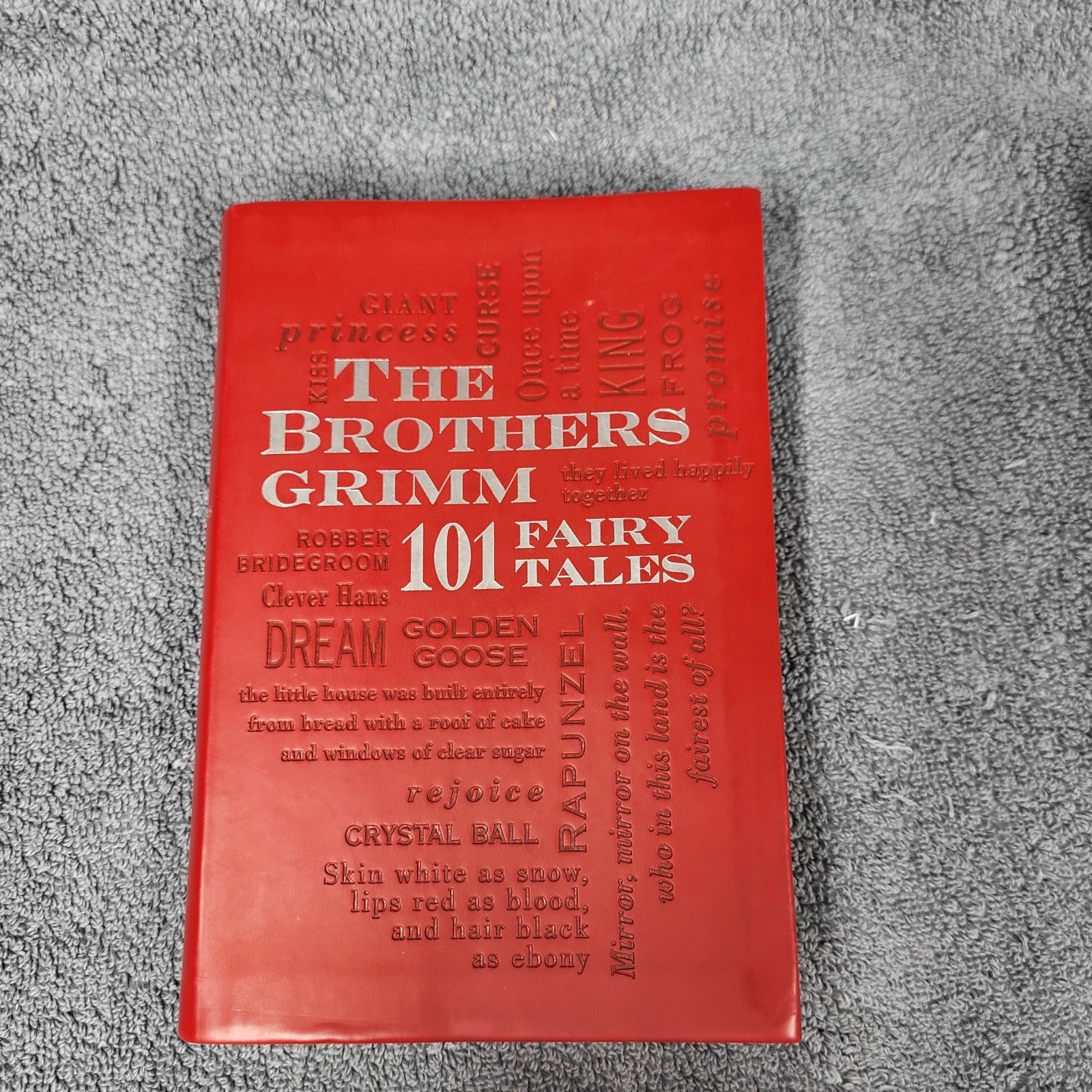 THE BROTHERS GRIMM: 101 Fairy Tales Flexi Bound Faux Leather Classic