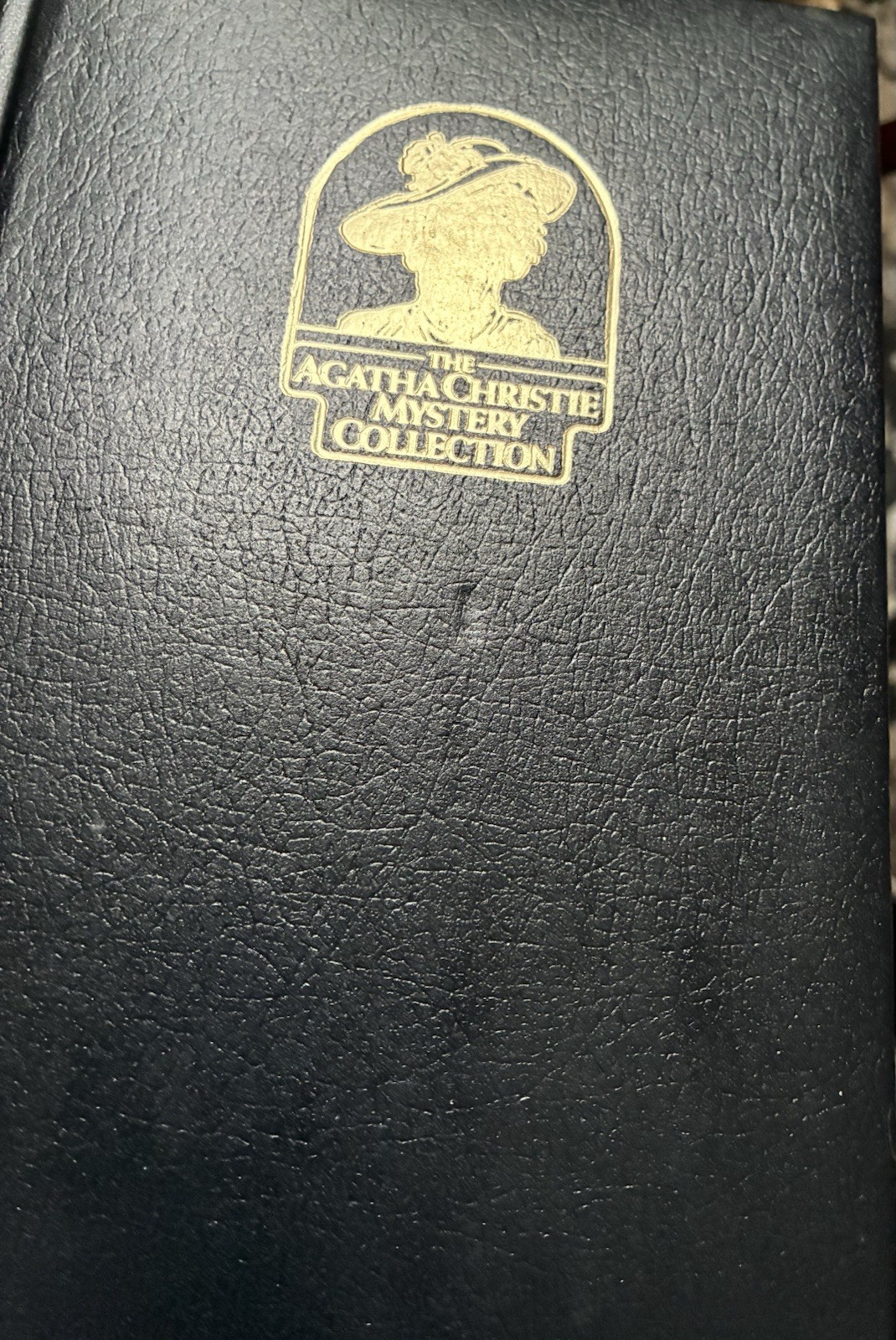 Agatha Christie Bantam Mystery Collection Hardcover Leatherette YOU CHOOSE