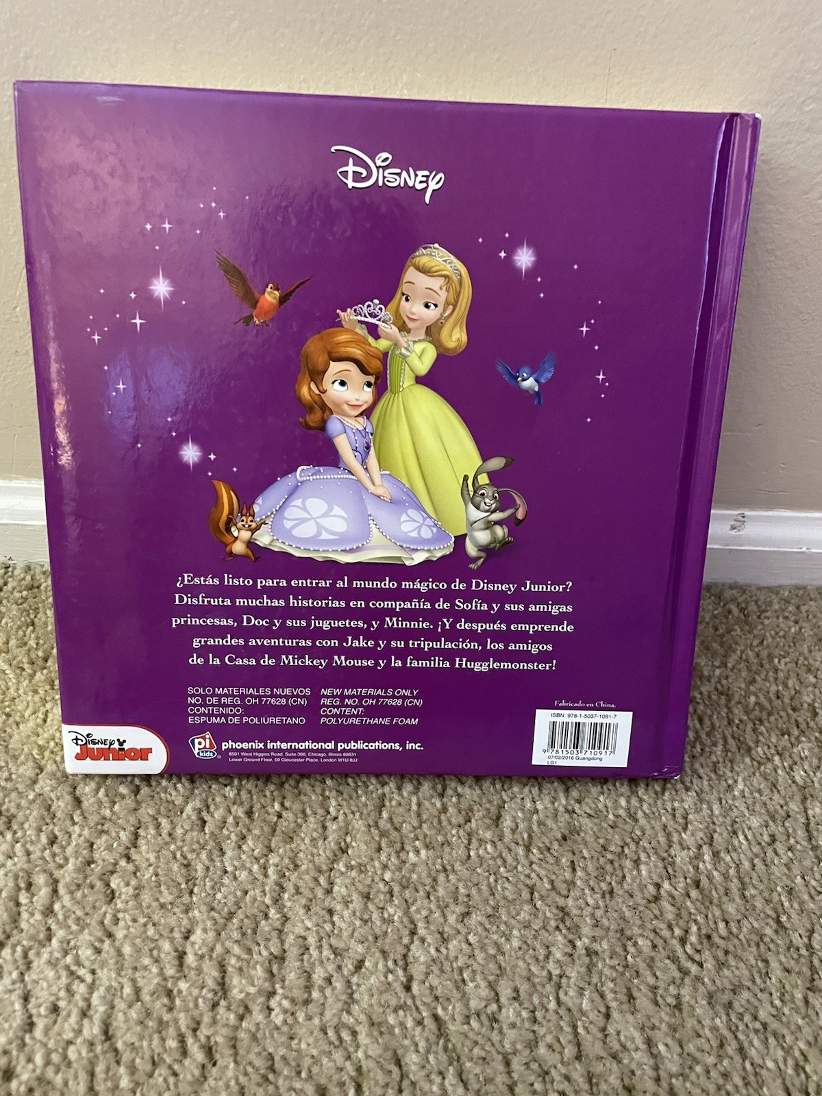 LIBRO DE CUENTOS DISNEY „LA MAGIA DE DISNEY JUNIOR“, EN ESPAÑOL