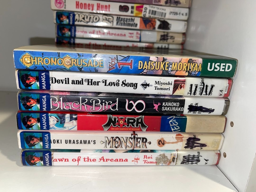 Lot Of 24 Anime/ Manga Books! Various Titles Naruto, Bleach, Dawn of the Arcana